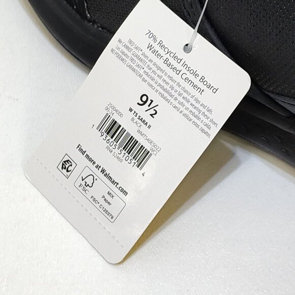 TredSafe Sara 2 Slip-Resistant Anti-Fatigue Enduropro Comfort Footbed Womens 9.5 - Picture 10 of 11